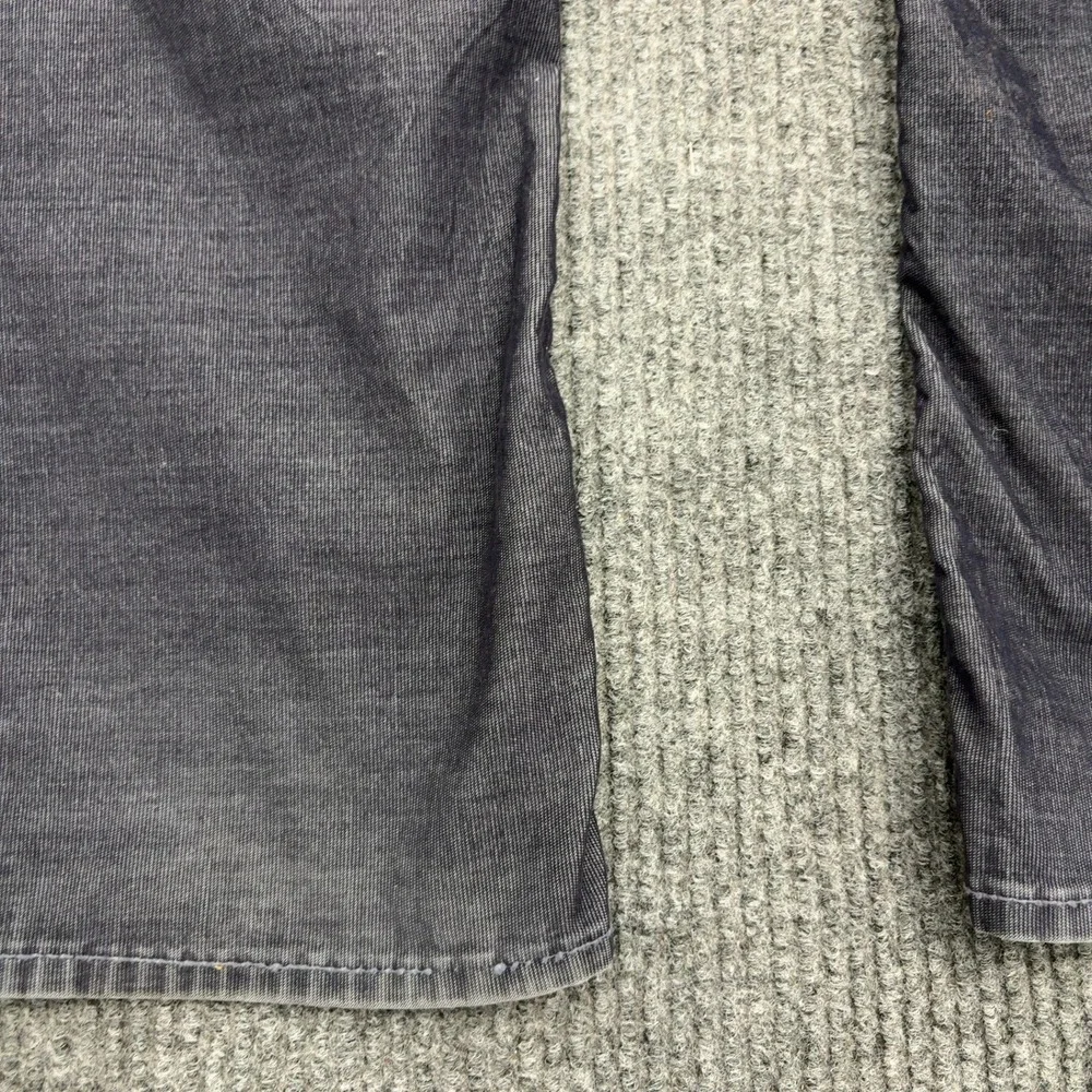 True Religion Ricky Pants Mens 34 Grey Cotton Blend Straight Leg Y2K